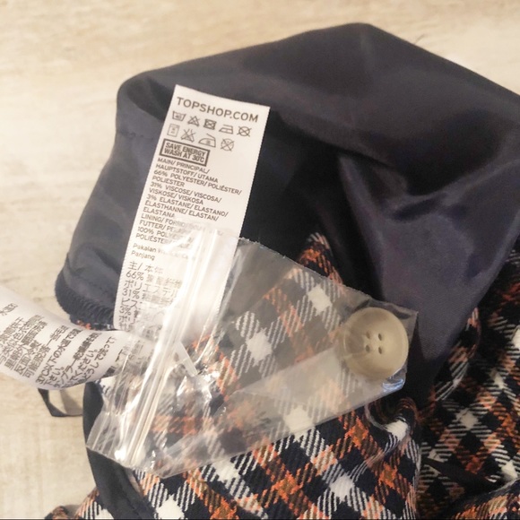 Nordstrom Topshop Hi Rise Tapered Leg Shape Pants - Picture 5 of 7